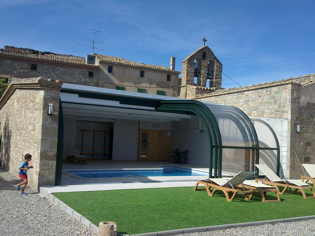 Hostal Palouet De Segarra ภายนอก รูปภาพ